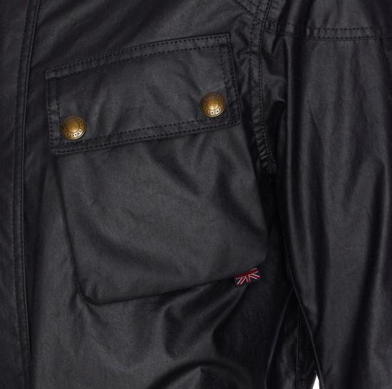 25FW 벨스타프 Trialmaster 트라이얼마스터 왁스 모터사이클 재킷 105310 BLACK Black - BELSTAFF