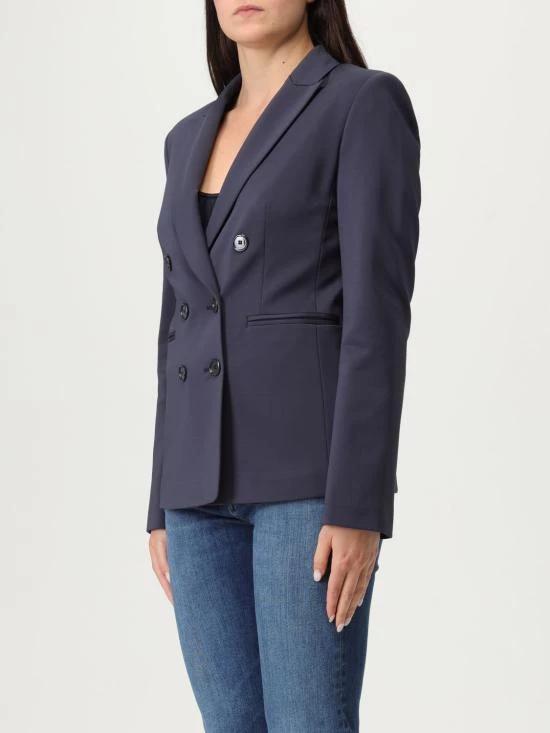 25SS 핑코 코트 100256A0HM G82 Blue - PINKO