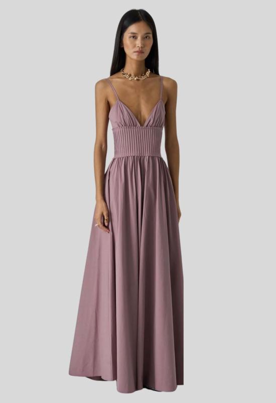  더 엔케이씨 스토어 롱 원피스 Nkc Store 셀로시아 드레스 로즈