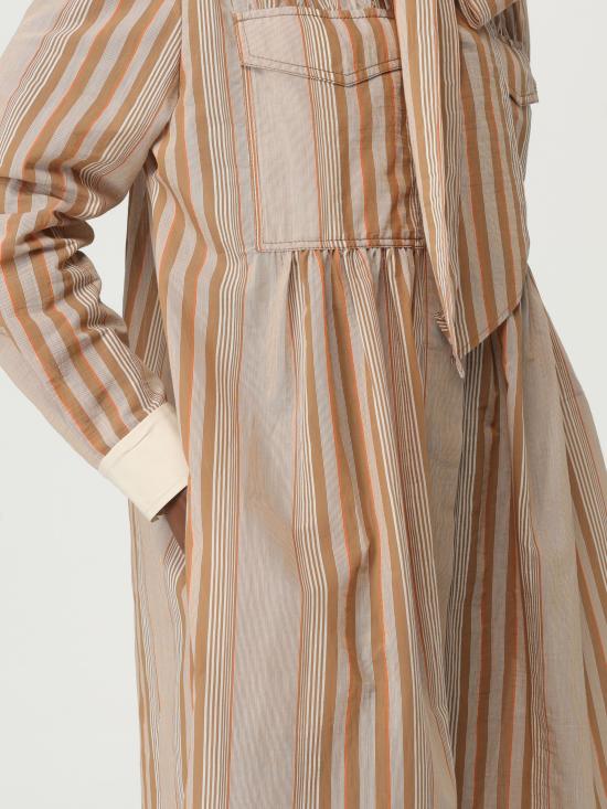 25SS 알베르타 페레티 롱 원피스 A04640130 1085 marrone - ALBERTA FERRETTI