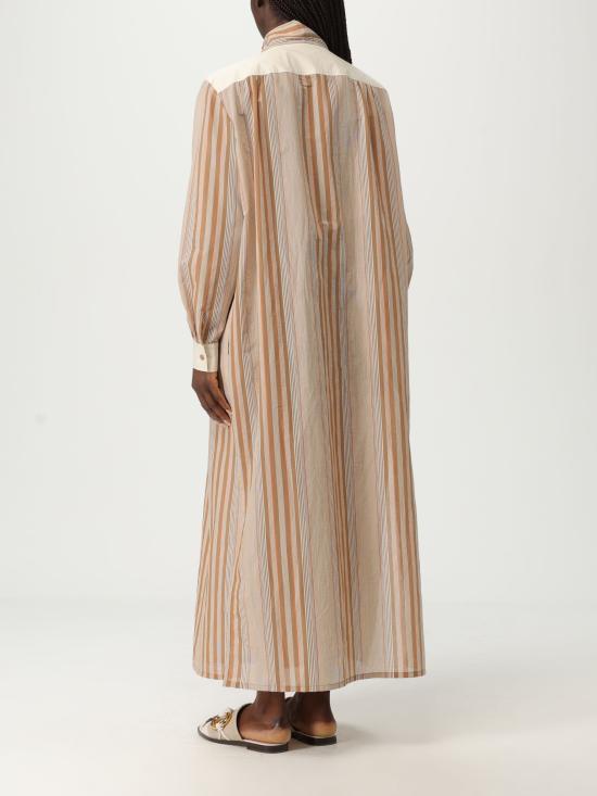 25SS 알베르타 페레티 롱 원피스 A04640130 1085 marrone - ALBERTA FERRETTI