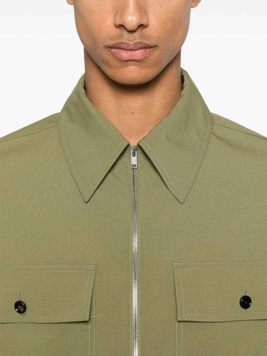 26SS 보테가베네타 긴팔 셔츠 811482V4XP03051 Green - BOTTEGA VENETA