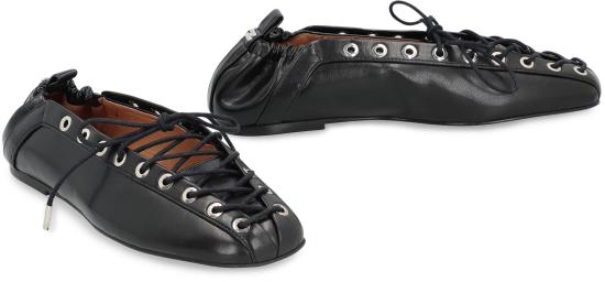  가니 플랫 슈즈 S29144929 099 Black - GANNI