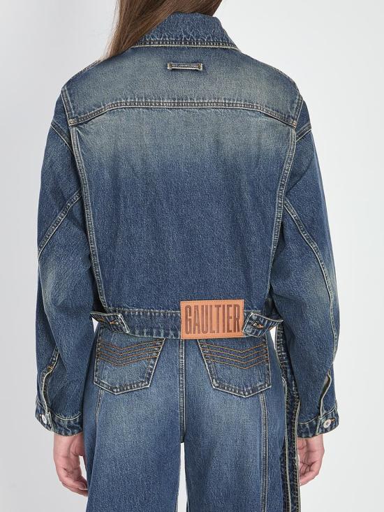 25FW 장 폴 고티에 데님 자켓 8841665 W JA004 D024 57 BLUE - JEAN PAUL GAULTIER