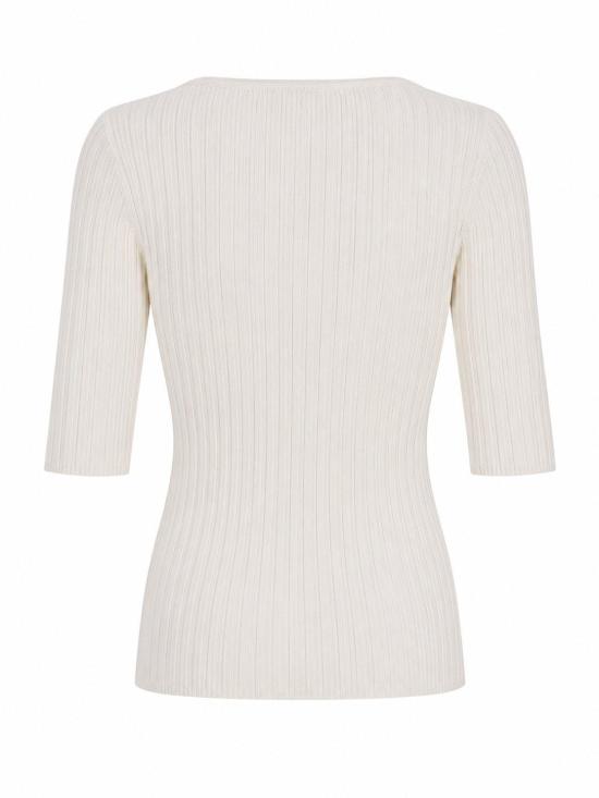 26FW 라 로즈 스웨터 MG305 32225 CREAM - LA ROSE