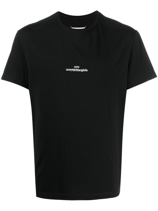 26SS 마르지엘라 디스트로이드 로고 티셔츠 S30GC0701S22816 900