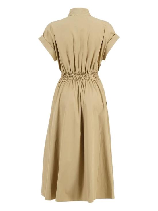 25FW 미우미우 숏 원피스 MF5906SOOO10RG F0241 KAKI - MIU MIU