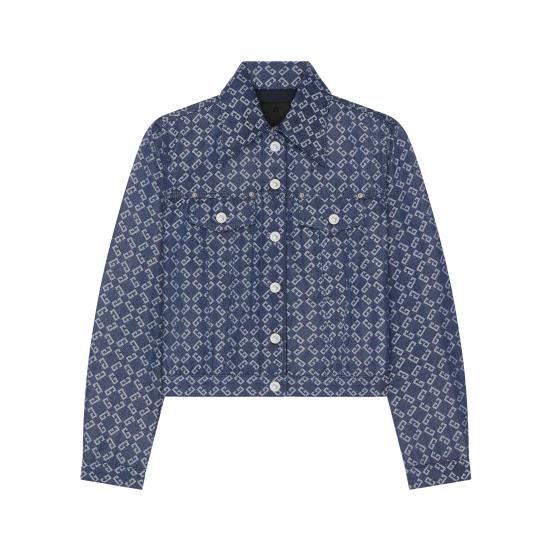 25SS 지방시 데님 자켓 BW00RS516D 457 BLUE