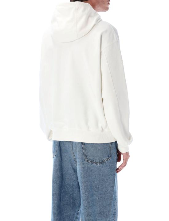 25FW 카사블랑카 후드 티셔츠 MPF25JTP29201 OFF WHITE - CASABLANCA