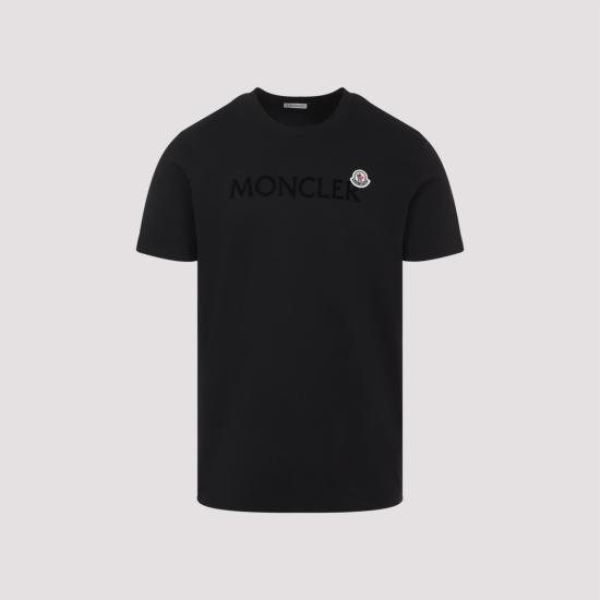  몽클레어 반팔 티셔츠 K20918C00036 8390T 999 BLACK - MONCLER
