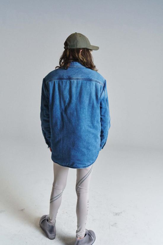  로에베 스트레이트 팬츠 레깅스 페일 그레이 - LOEWE