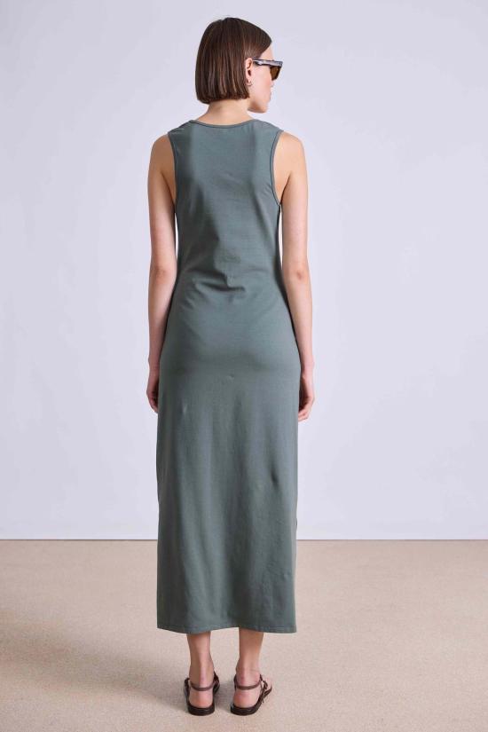  어피스 어파트 롱 원피스 어피스 아파트 우리 트위스트 드레스 타임 - APIECE APART