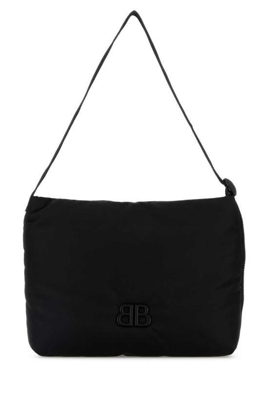 25FW 발렌시아가 모나코 숄더백  8041502ABFB 1000 Black