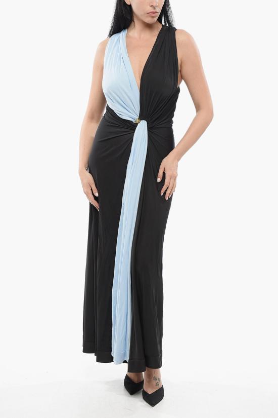  보테가베네타 점프수트 750130VKUQ0 2185 Azzurro Nero