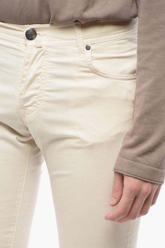  꼬르넬리아니 스트레이트 팬츠 734JQ3 3120149 073 Beige - CORNELIANI