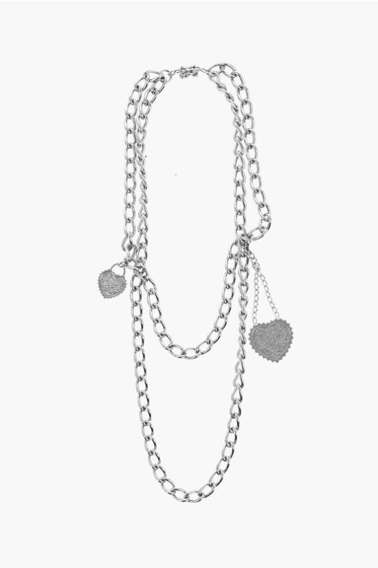  디스퀘어드2 목걸이/팬던트 NEW0264 37200001 F124 Silver