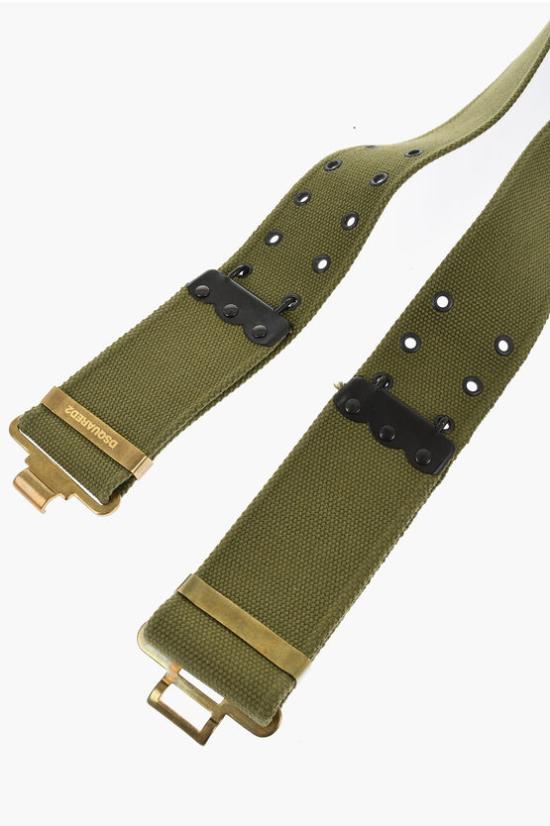  디스퀘어드2 패브릭 벨트 BEM0436 20200508 M1845 Military Green - DSQUARED2