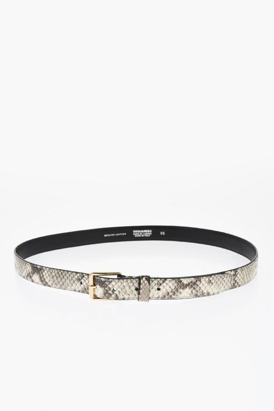  디스퀘어드2 가죽 벨트 BEM0541 01502706 M2936 Beige - DSQUARED2