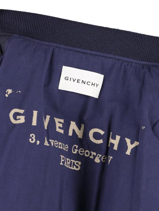 25FW 지방시 봄버 자켓 BM01CQ164Z410 AI25 BLUE - GIVENCHY