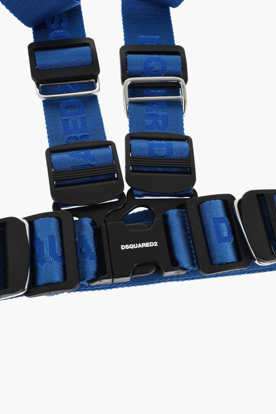  디스퀘어드2 패브릭 벨트 BEM0473 20205729 3085 Blue - DSQUARED2