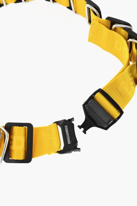 디스퀘어드2 패브릭 벨트 BEM0458 20205729 7047 Yellow - DSQUARED2