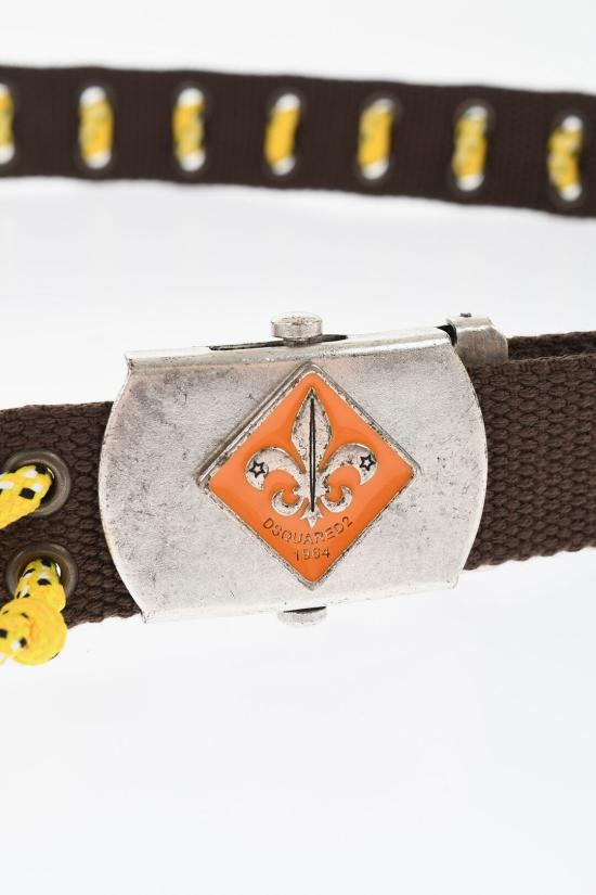  디스퀘어드2 레귤러 벨트 BEW0028 20300001 M1452 Giallo Marrone - DSQUARED2