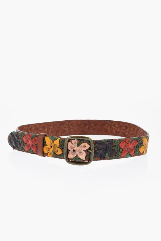  디스퀘어드2 레귤러 벨트 BEW0033 12900525 M198 Marrone Multicolor - DSQUARED2