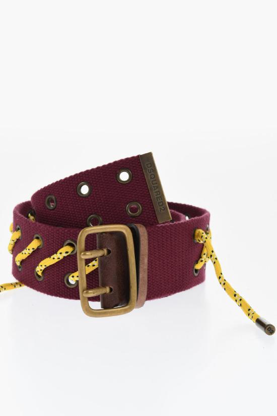  디스퀘어드2 레귤러 벨트 BEW0025 20300001 M1096 Giallo Burgundy