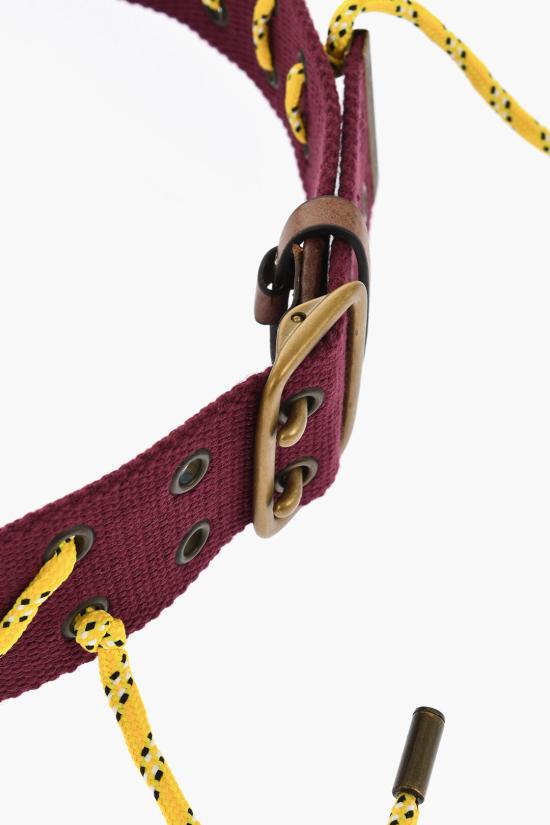  디스퀘어드2 레귤러 벨트 BEW0025 20300001 M1096 Giallo Burgundy - DSQUARED2