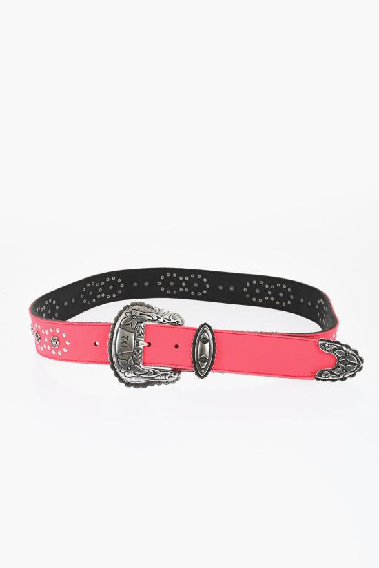  디스퀘어드2 가죽 벨트 BEM0505 16501805 9217 Pink - DSQUARED2