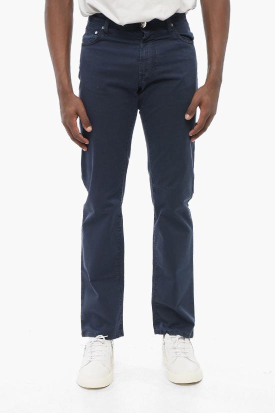  꼬르넬리아니 스트레이트 팬츠 7914JD4 7110149 01 Blue