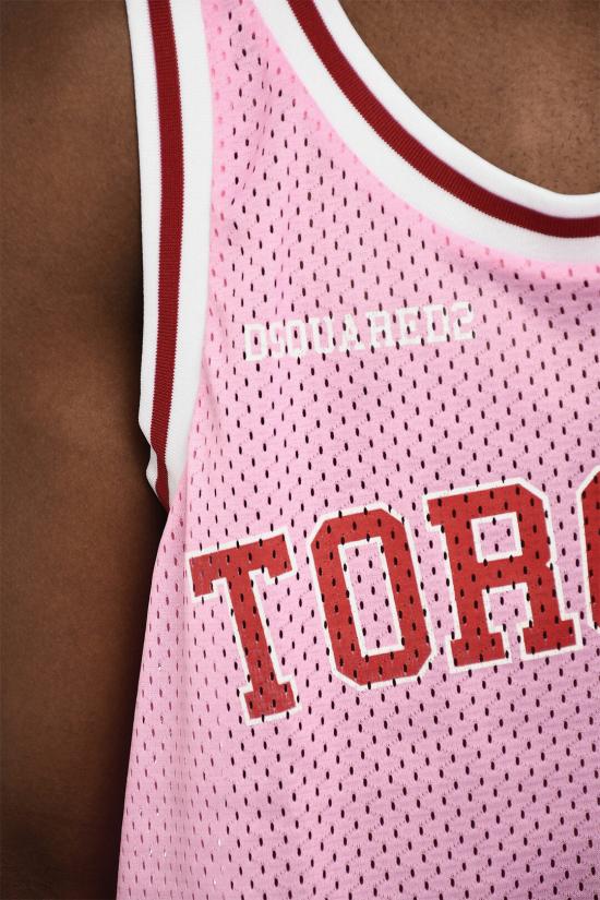  디스퀘어드2 후드 티셔츠 S71NL0080 S24672 396 Pink - DSQUARED2