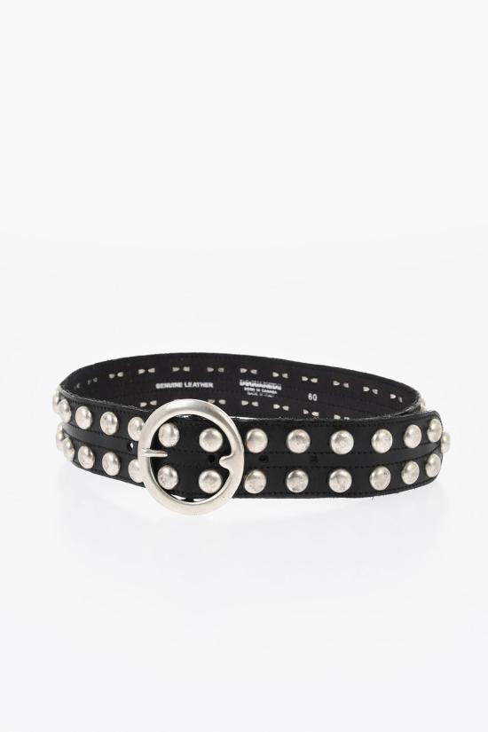  디스퀘어드2 레귤러 벨트 BEW0309 01502402 2124 Black - DSQUARED2