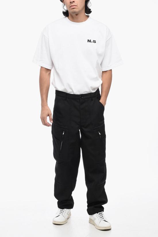  꼼데가르송 카고 팬츠 FJ P011 W2262034319BLA Black - COMME DES GARCONS