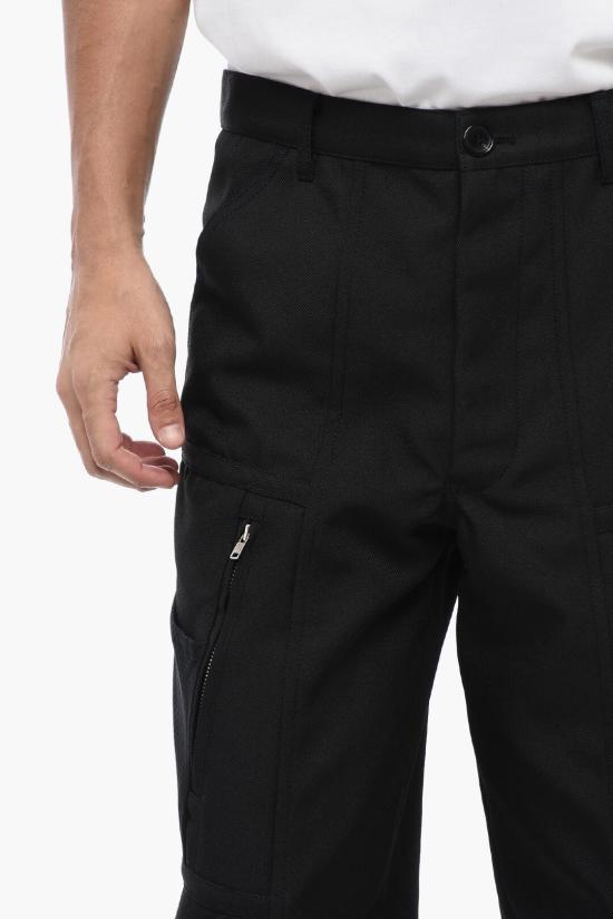  꼼데가르송 카고 팬츠 FJ P011 W2262034319BLA Black - COMME DES GARCONS