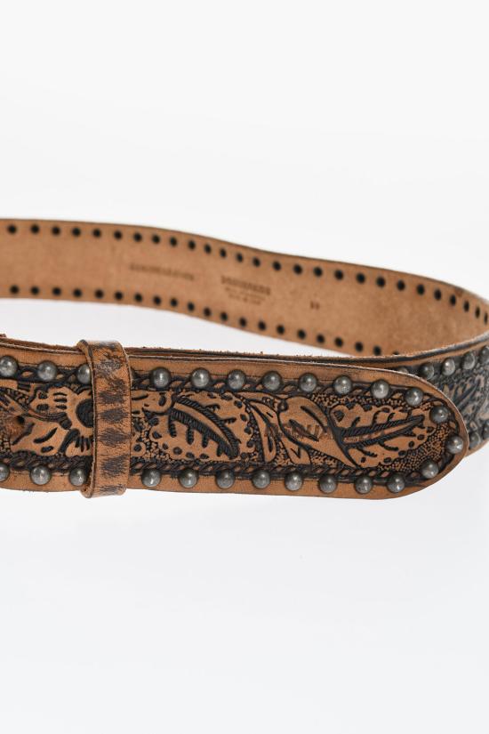  디스퀘어드2 레귤러 벨트 BEW0291 23802705 M2034 Brown - DSQUARED2