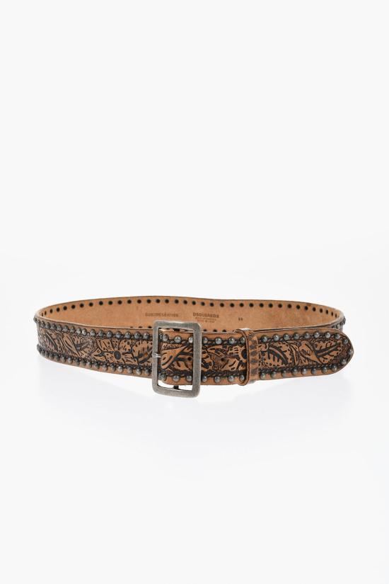  디스퀘어드2 레귤러 벨트 BEW0291 23802705 M2034 Brown - DSQUARED2