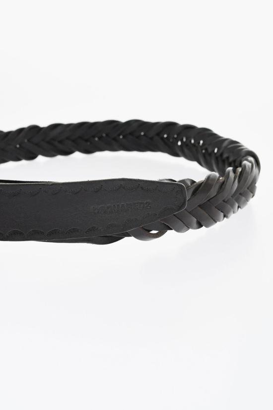  디스퀘어드2 가죽 벨트 BEM0072 11300001 M556 Black - DSQUARED2