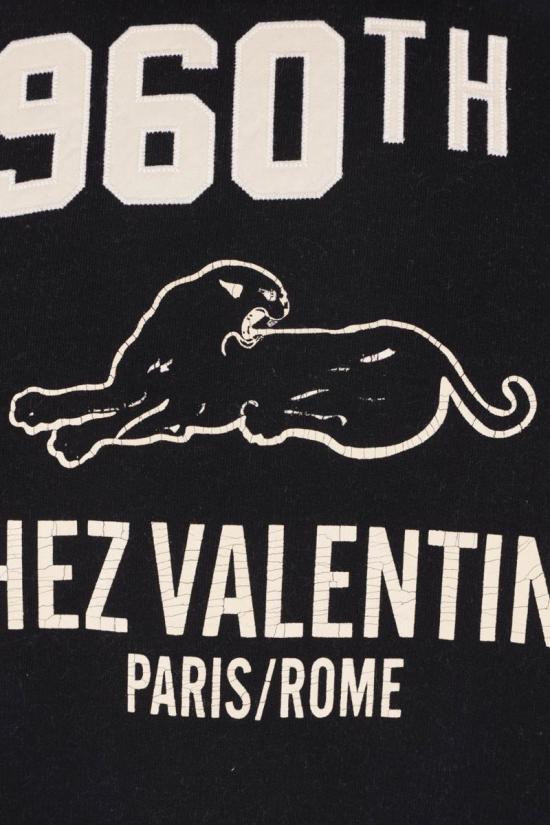 25FW 발렌티노 가라바니 후드 티셔츠 7V3MF29MB1M9RA BLACK BUTTER - VALENTINO GARAVANI