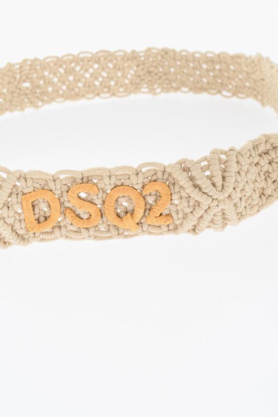  디스퀘어드2 패브릭 벨트 BEM0501 06606283 5130 Beige - DSQUARED2
