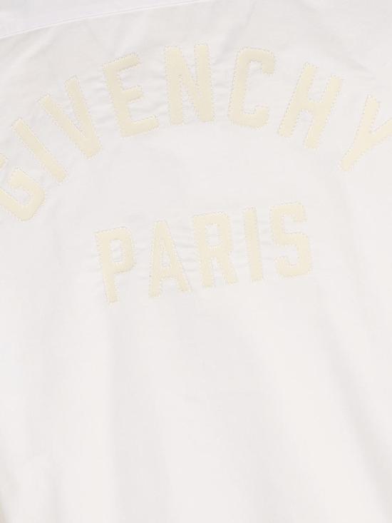 25FW 지방시 반팔 셔츠 BM616J15H7100 AI25 WHITE - GIVENCHY