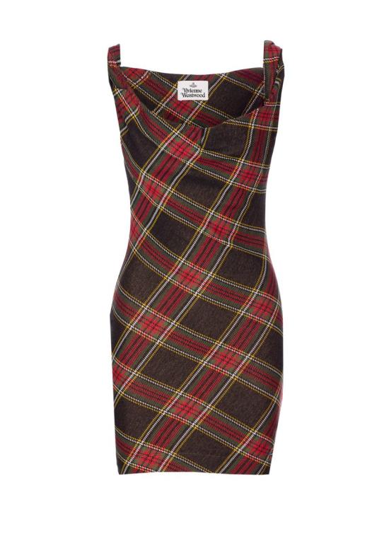 25FW 비비안웨스트우드 숏 원피스 1601004TJ009TN204 RED