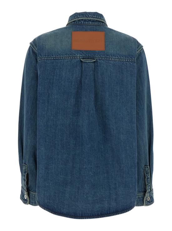 25SS 질샌더 데님 셔츠 J40DL0160J45291420 Blu - JIL SANDER