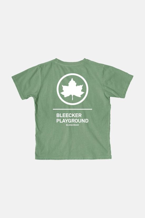  [키즈] 블루&크림 티셔츠 키즈  블리커 놀이터 티셔츠 - BLUE&CREAM