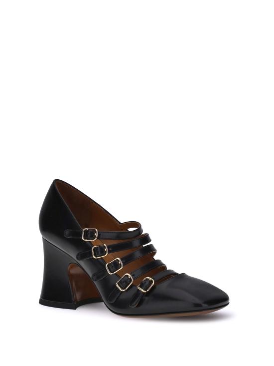 25FW 끌로에 힐/펌프스 CHC25A11COL 001 BLACK - CHLOE