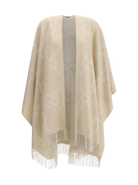 25FW 구찌 리버시블 점보 GG 캐시미어 케이프  7743084GABX 9877