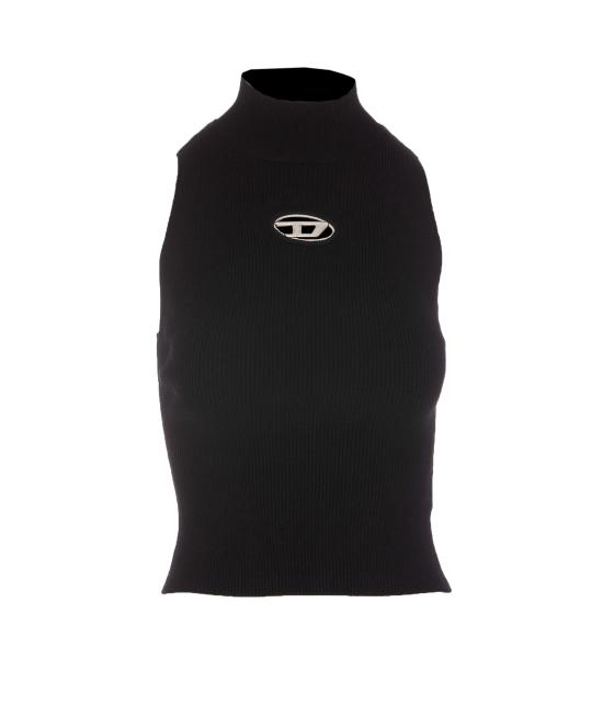 25FW 디젤 민소매 티셔츠 A13020 0DLAX9XX Black