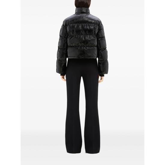 25FW 쿠레쥬 바이닐 숏 푸퍼 자켓 323CMA106VY 0016 9999 BLACK - COURREGES