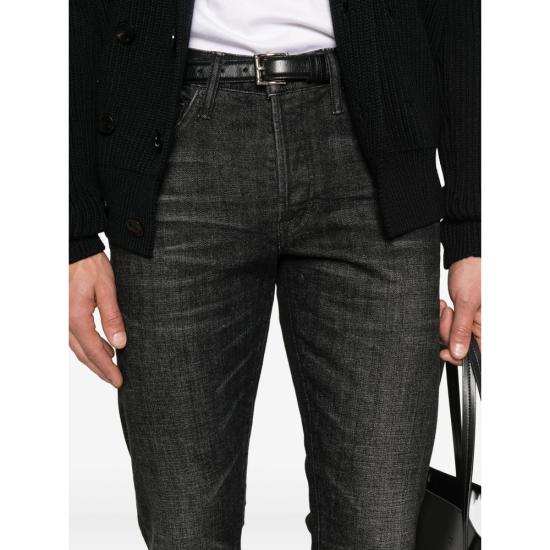 25FW 톰포드 데님 팬츠 DMC076 DPS001 LB999 BLACK - TOMFORD