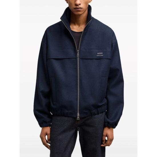 25FW 아미 자켓 HJK058 WV0018 4011 BLUE - AMI